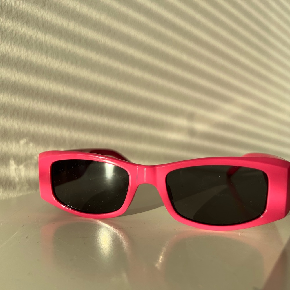 Barbie pink sunglasses palm angels
